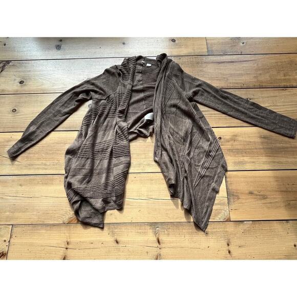 Anthropologie MOTH women's open front cardigan sweater. Sheer. Drapey. XS - Picture 2 of 7